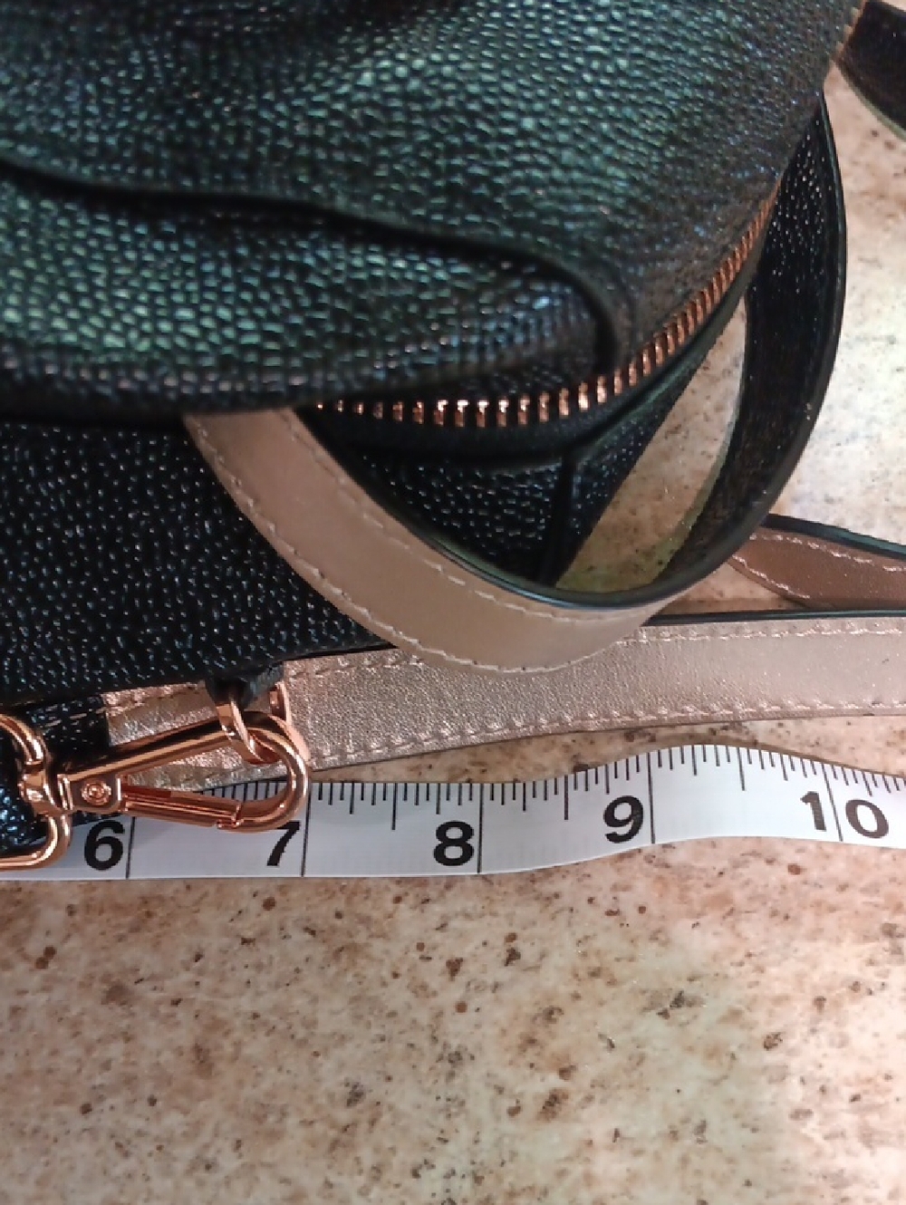 Ted Baker Black Satchel with Bow and Rose-Gold Accent - Picture 14 of 15